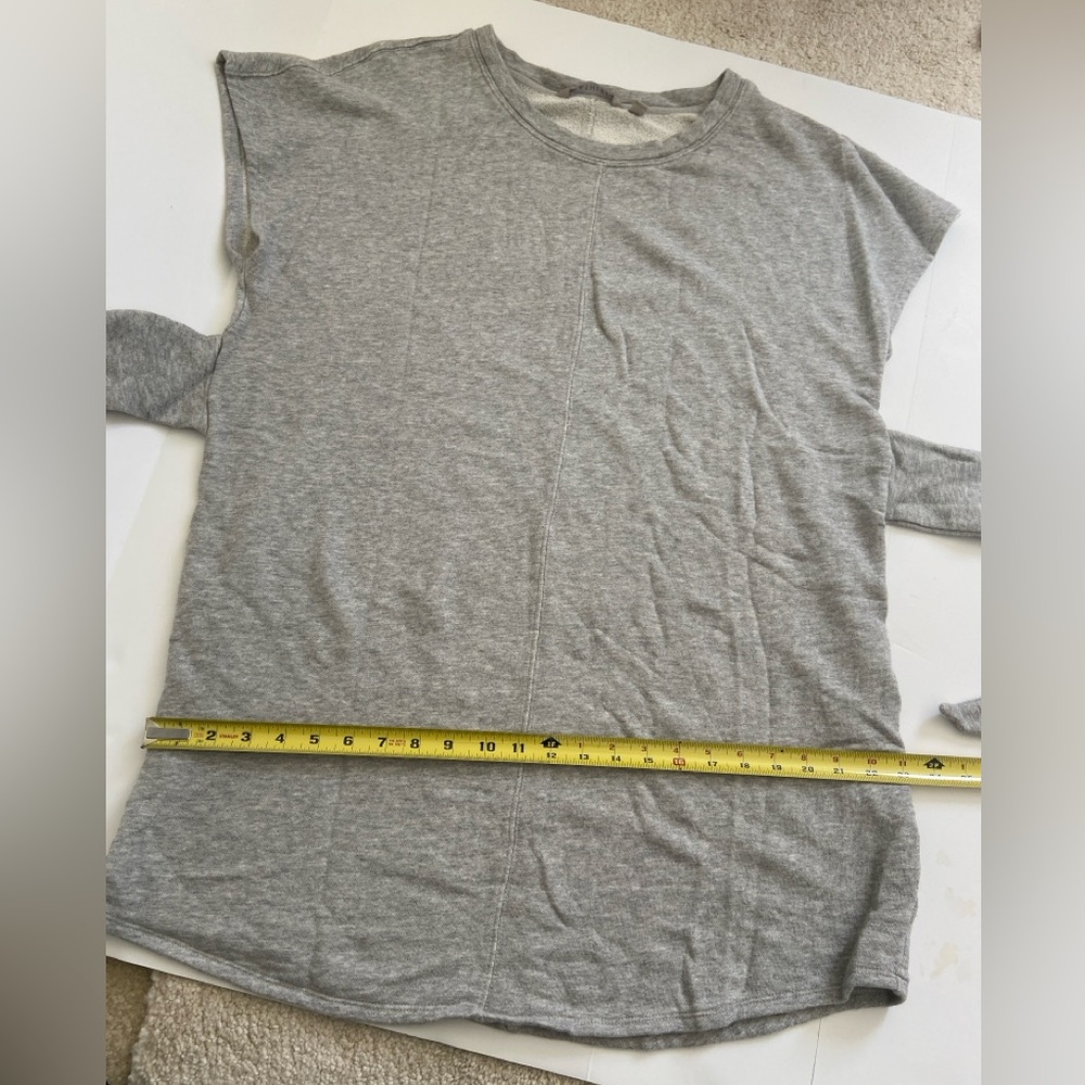 ATHLETA Grey Jersey Mini Dress XL - Picture 7 of 11